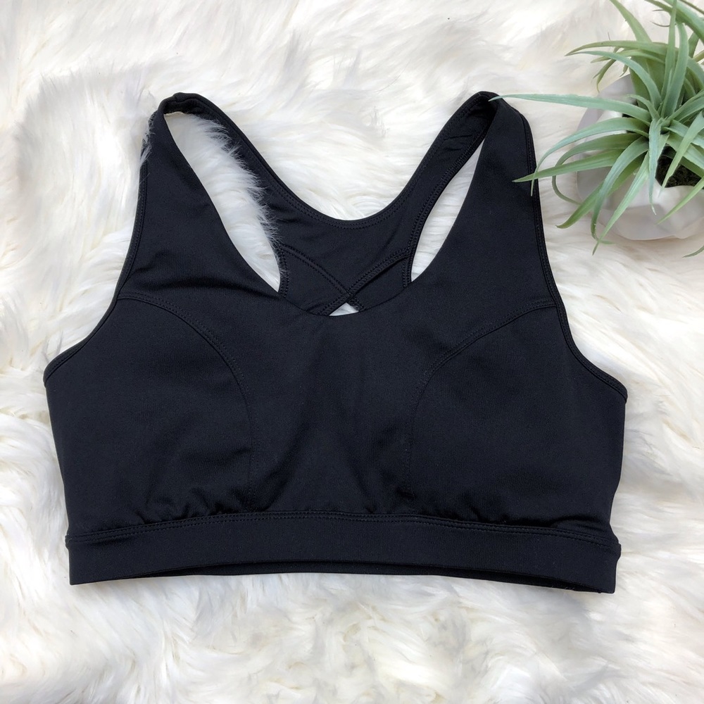 Tek Gear Black Sports Bra - Picture 1 of 3